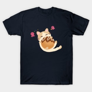 Takoyaki Lover Kitty T-Shirt